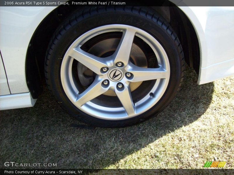 Premium White Pearl / Titanium 2006 Acura RSX Type S Sports Coupe