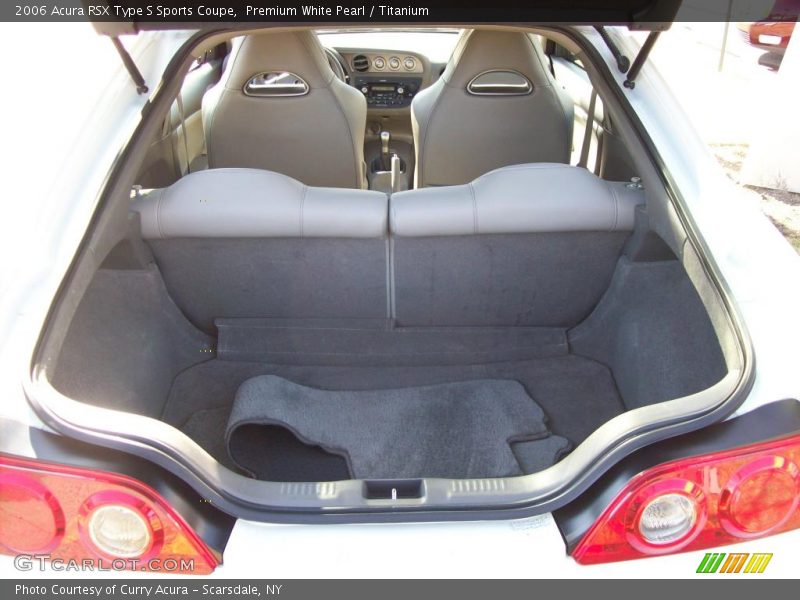 Premium White Pearl / Titanium 2006 Acura RSX Type S Sports Coupe