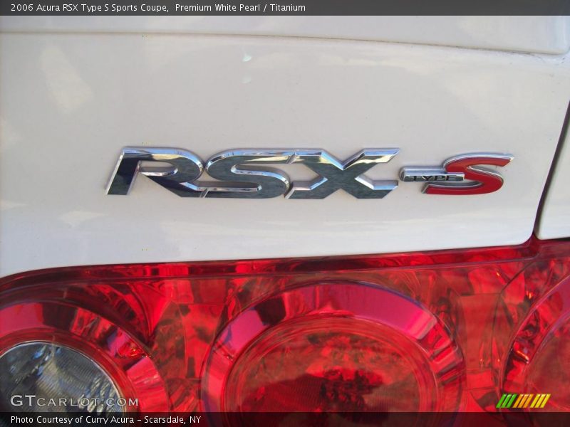 Premium White Pearl / Titanium 2006 Acura RSX Type S Sports Coupe