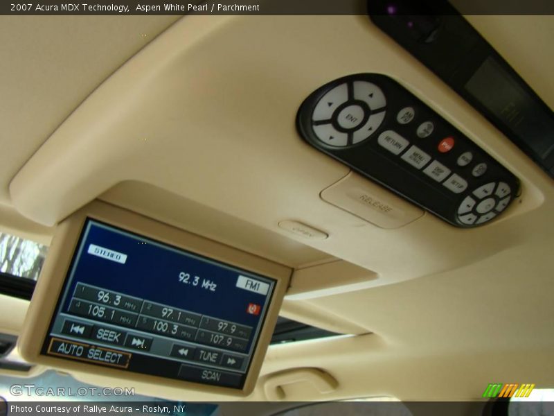 Aspen White Pearl / Parchment 2007 Acura MDX Technology