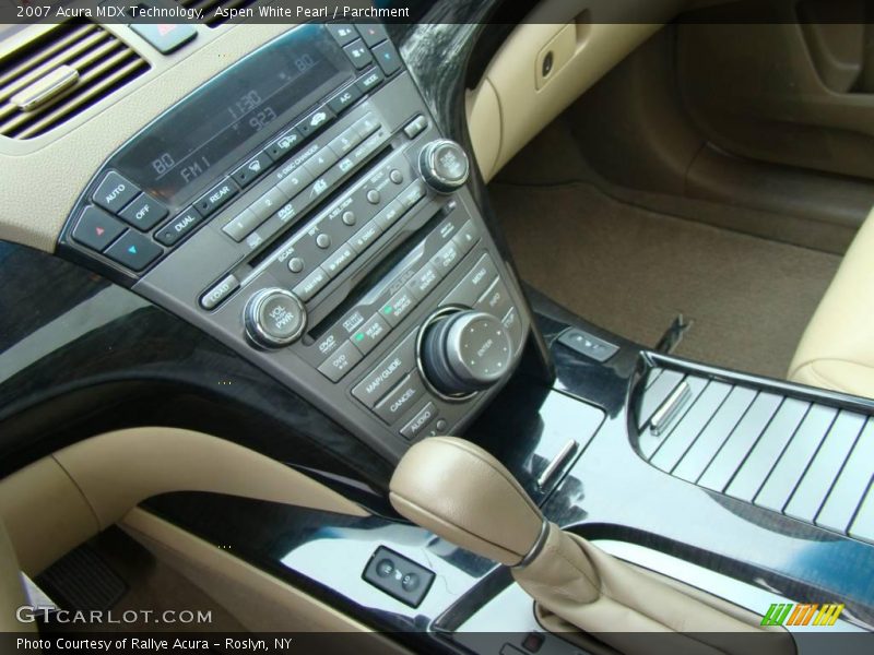 Aspen White Pearl / Parchment 2007 Acura MDX Technology
