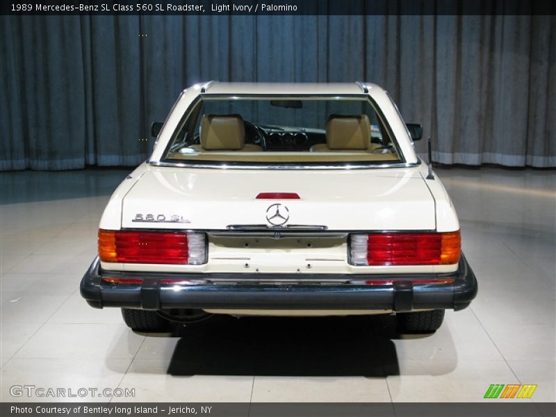 Light Ivory / Palomino 1989 Mercedes-Benz SL Class 560 SL Roadster