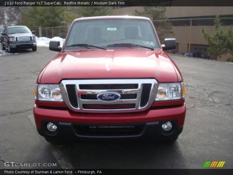 Redfire Metallic / Medium Dark Flint 2010 Ford Ranger XLT SuperCab