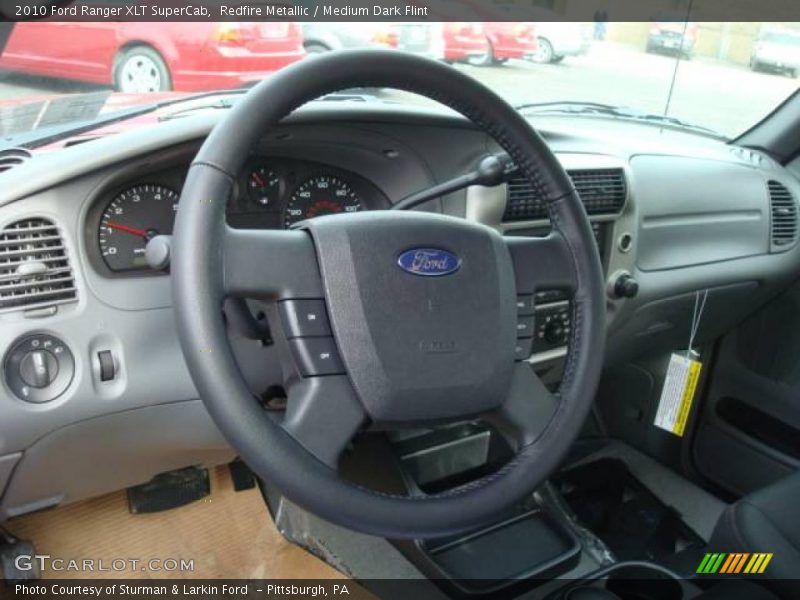 Redfire Metallic / Medium Dark Flint 2010 Ford Ranger XLT SuperCab