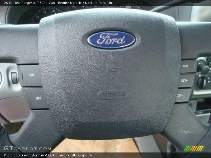 Redfire Metallic / Medium Dark Flint 2010 Ford Ranger XLT SuperCab