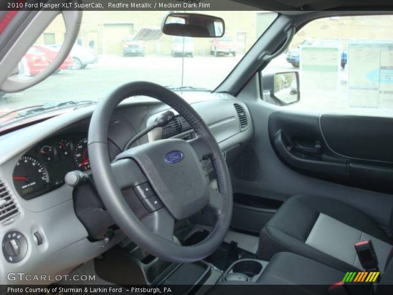 Redfire Metallic / Medium Dark Flint 2010 Ford Ranger XLT SuperCab