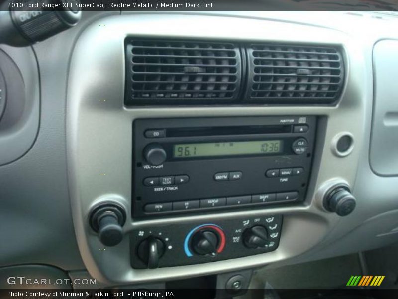 Redfire Metallic / Medium Dark Flint 2010 Ford Ranger XLT SuperCab