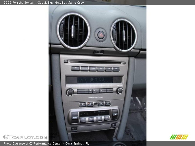 Cobalt Blue Metallic / Stone Grey 2006 Porsche Boxster