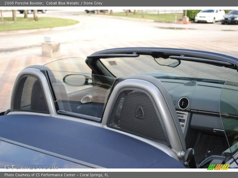 Cobalt Blue Metallic / Stone Grey 2006 Porsche Boxster