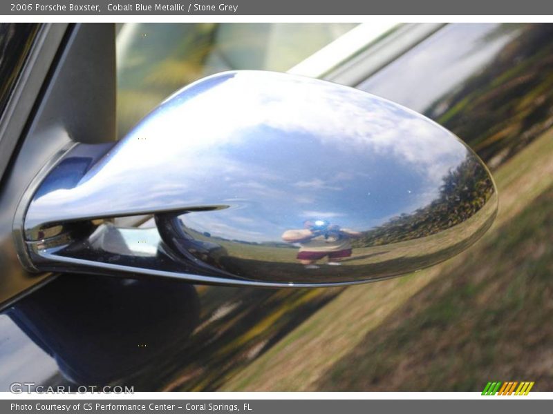 Cobalt Blue Metallic / Stone Grey 2006 Porsche Boxster