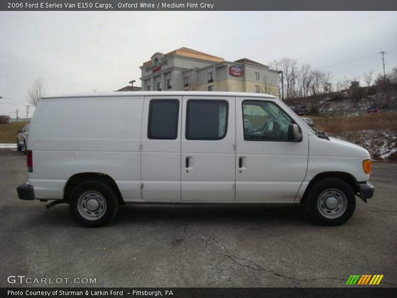 Oxford White / Medium Flint Grey 2006 Ford E Series Van E150 Cargo