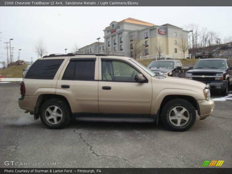 Sandstone Metallic / Light Cashmere/Ebony 2006 Chevrolet TrailBlazer LS 4x4