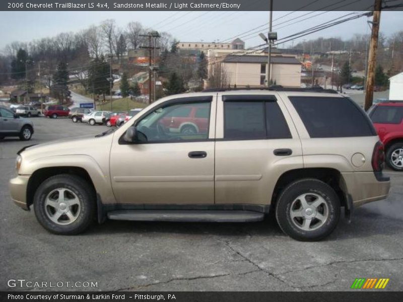 Sandstone Metallic / Light Cashmere/Ebony 2006 Chevrolet TrailBlazer LS 4x4