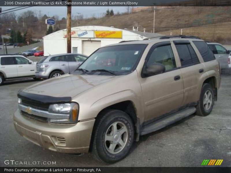 Sandstone Metallic / Light Cashmere/Ebony 2006 Chevrolet TrailBlazer LS 4x4