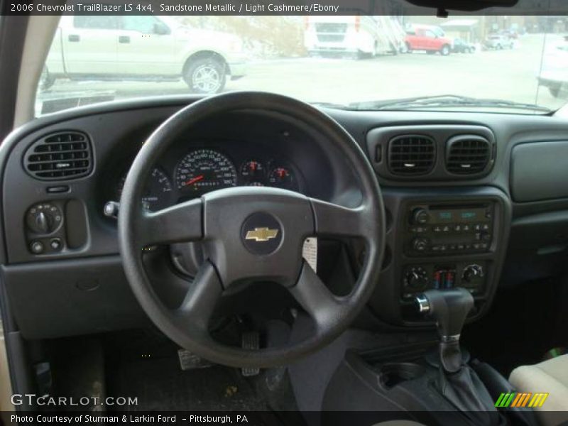 Sandstone Metallic / Light Cashmere/Ebony 2006 Chevrolet TrailBlazer LS 4x4