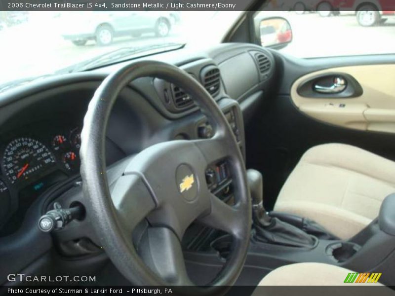 Sandstone Metallic / Light Cashmere/Ebony 2006 Chevrolet TrailBlazer LS 4x4