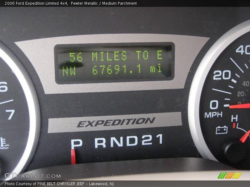 Pewter Metallic / Medium Parchment 2006 Ford Expedition Limited 4x4