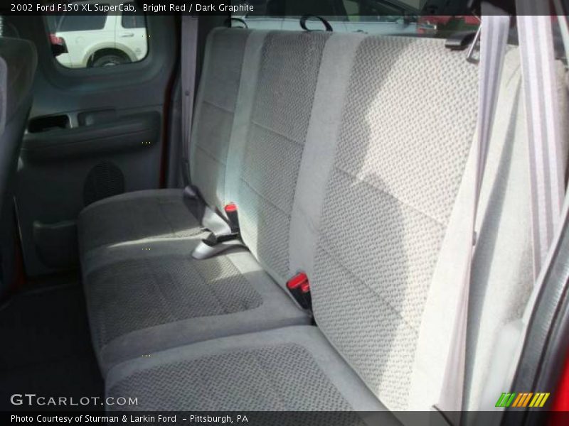 Bright Red / Dark Graphite 2002 Ford F150 XL SuperCab