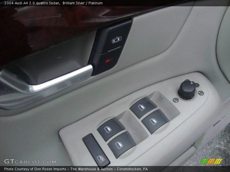 Brilliant Silver / Platinum 2004 Audi A4 3.0 quattro Sedan