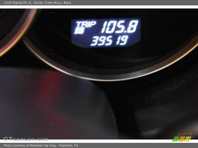 Nordic Green Mica / Black 2004 Mazda RX-8