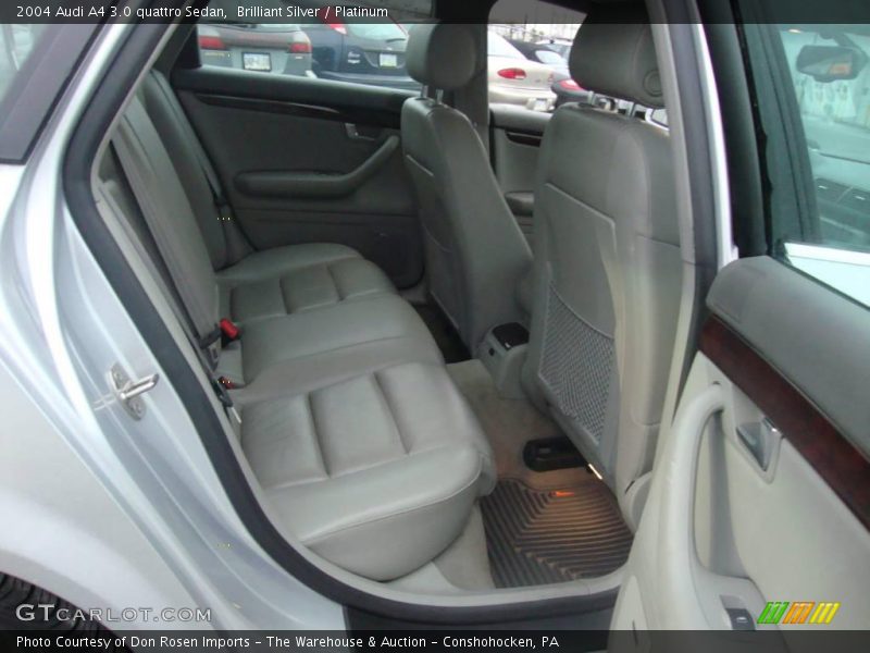 Brilliant Silver / Platinum 2004 Audi A4 3.0 quattro Sedan