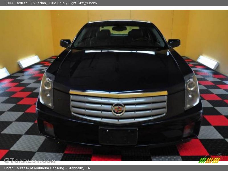 Blue Chip / Light Gray/Ebony 2004 Cadillac CTS Sedan