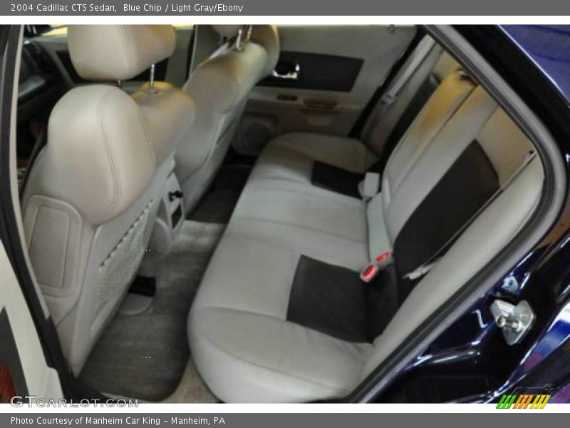 Blue Chip / Light Gray/Ebony 2004 Cadillac CTS Sedan