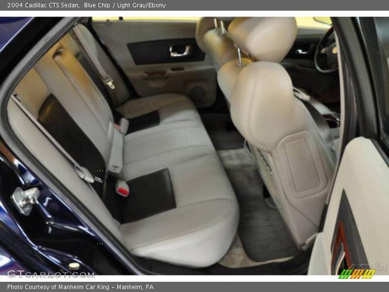 Blue Chip / Light Gray/Ebony 2004 Cadillac CTS Sedan