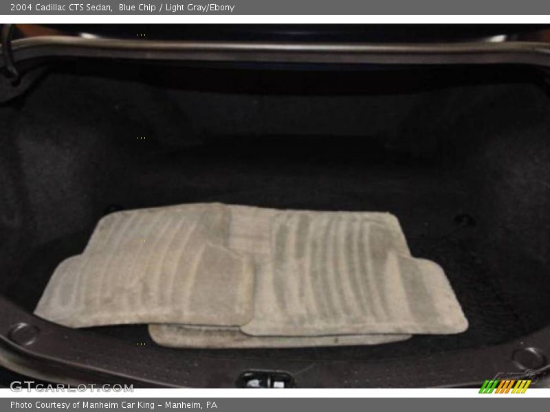 Blue Chip / Light Gray/Ebony 2004 Cadillac CTS Sedan
