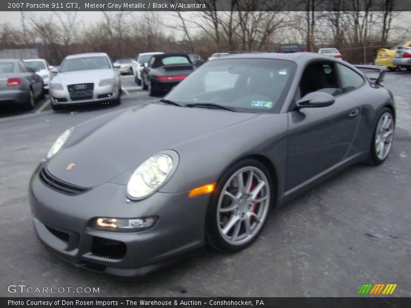 Meteor Grey Metallic / Black w/Alcantara 2007 Porsche 911 GT3