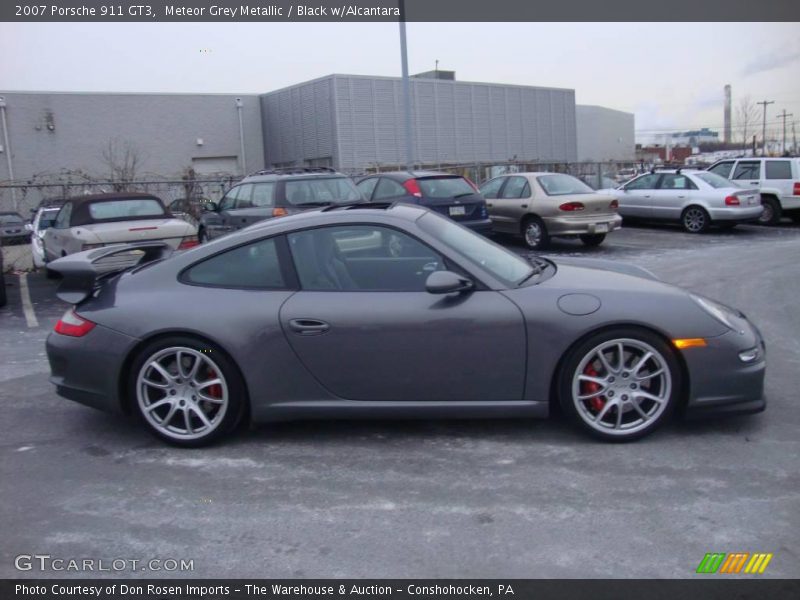 Meteor Grey Metallic / Black w/Alcantara 2007 Porsche 911 GT3