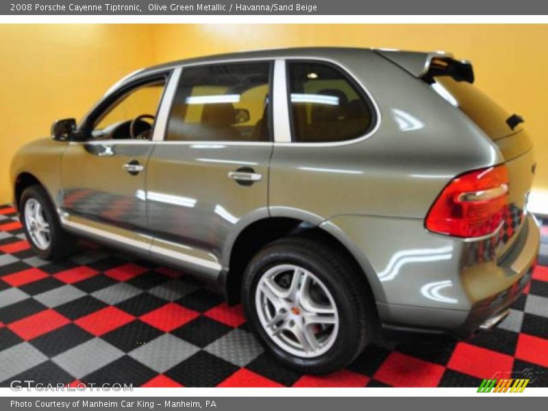 Olive Green Metallic / Havanna/Sand Beige 2008 Porsche Cayenne Tiptronic