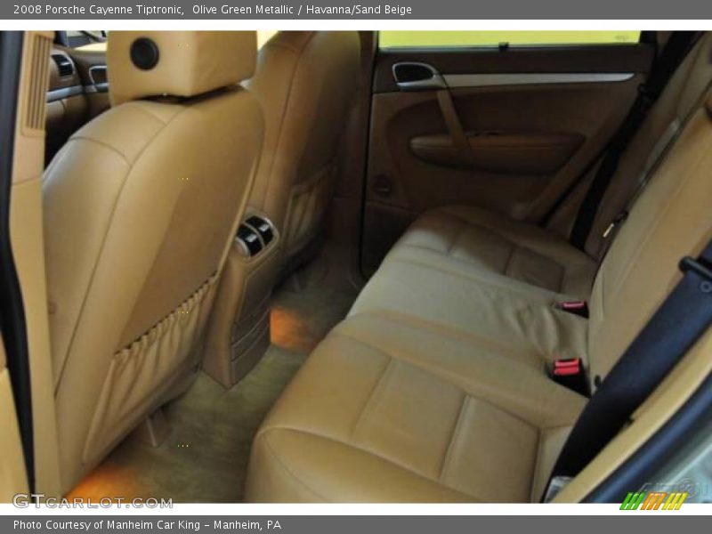 Olive Green Metallic / Havanna/Sand Beige 2008 Porsche Cayenne Tiptronic