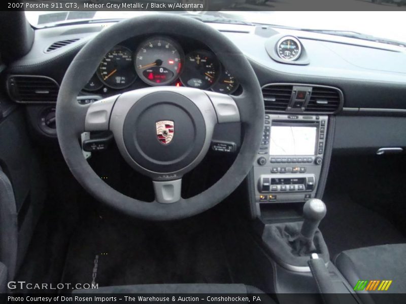 Meteor Grey Metallic / Black w/Alcantara 2007 Porsche 911 GT3