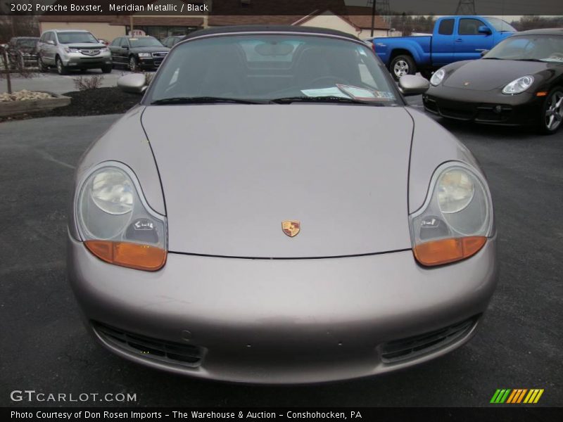 Meridian Metallic / Black 2002 Porsche Boxster