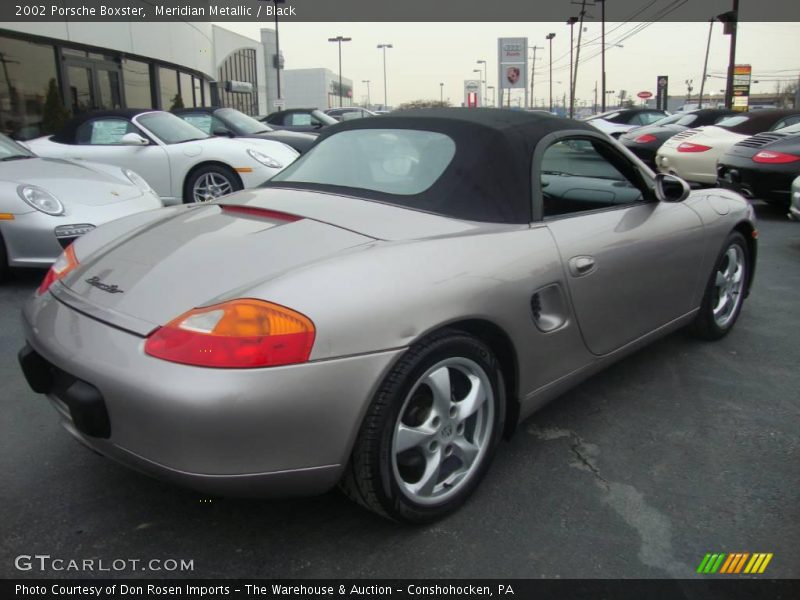 Meridian Metallic / Black 2002 Porsche Boxster
