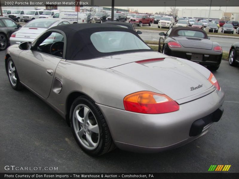 Meridian Metallic / Black 2002 Porsche Boxster