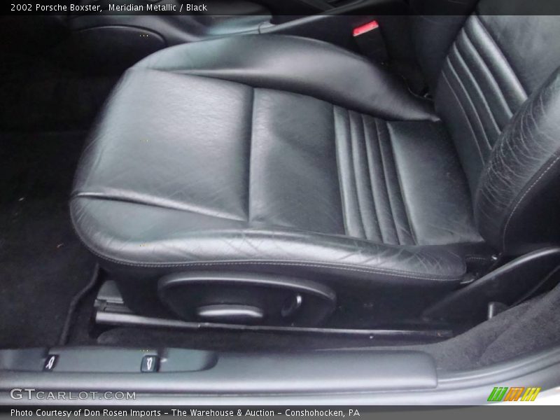 Meridian Metallic / Black 2002 Porsche Boxster
