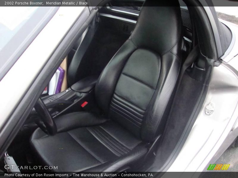 Meridian Metallic / Black 2002 Porsche Boxster