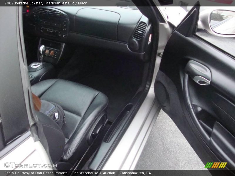 Meridian Metallic / Black 2002 Porsche Boxster