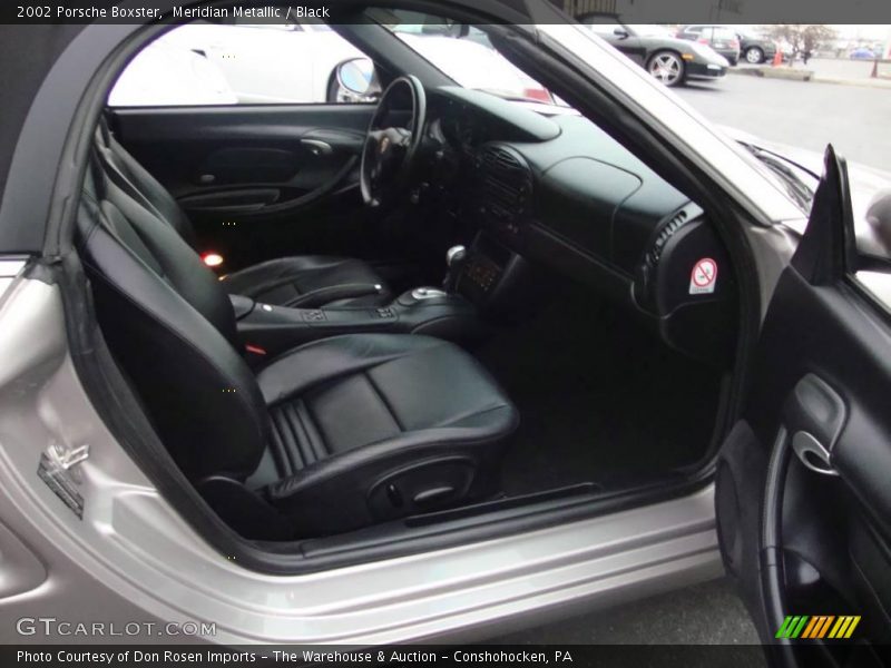 Meridian Metallic / Black 2002 Porsche Boxster