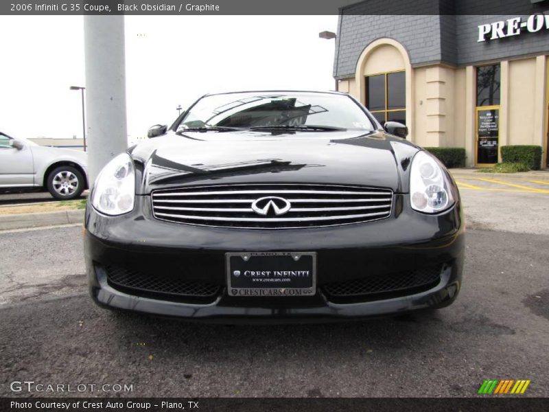 Black Obsidian / Graphite 2006 Infiniti G 35 Coupe