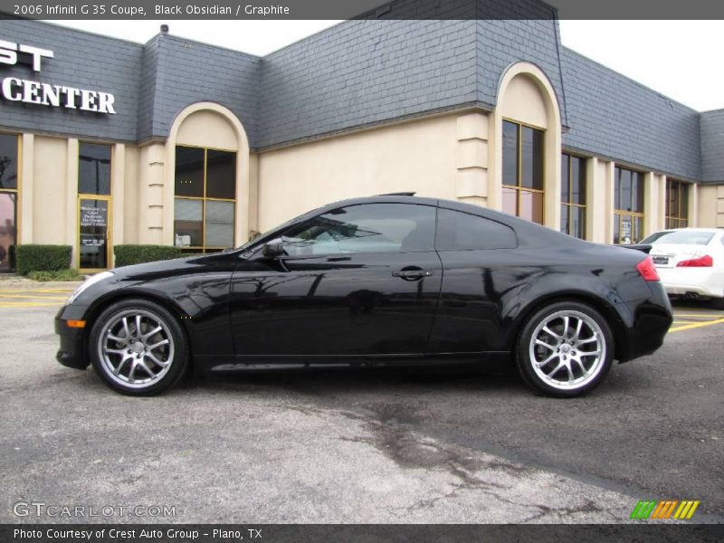 Black Obsidian / Graphite 2006 Infiniti G 35 Coupe