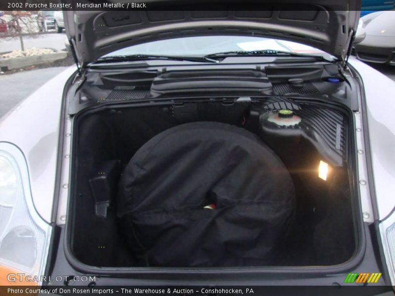 Meridian Metallic / Black 2002 Porsche Boxster