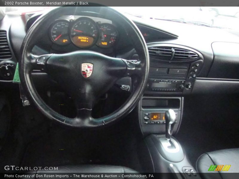 Meridian Metallic / Black 2002 Porsche Boxster