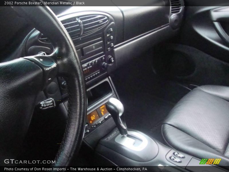 Meridian Metallic / Black 2002 Porsche Boxster