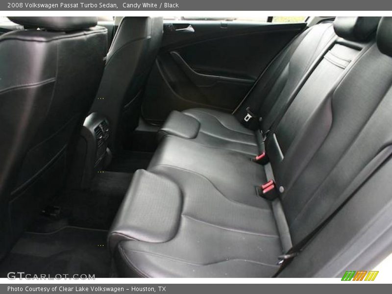 Candy White / Black 2008 Volkswagen Passat Turbo Sedan