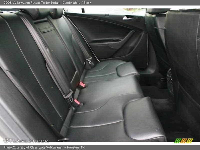 Candy White / Black 2008 Volkswagen Passat Turbo Sedan