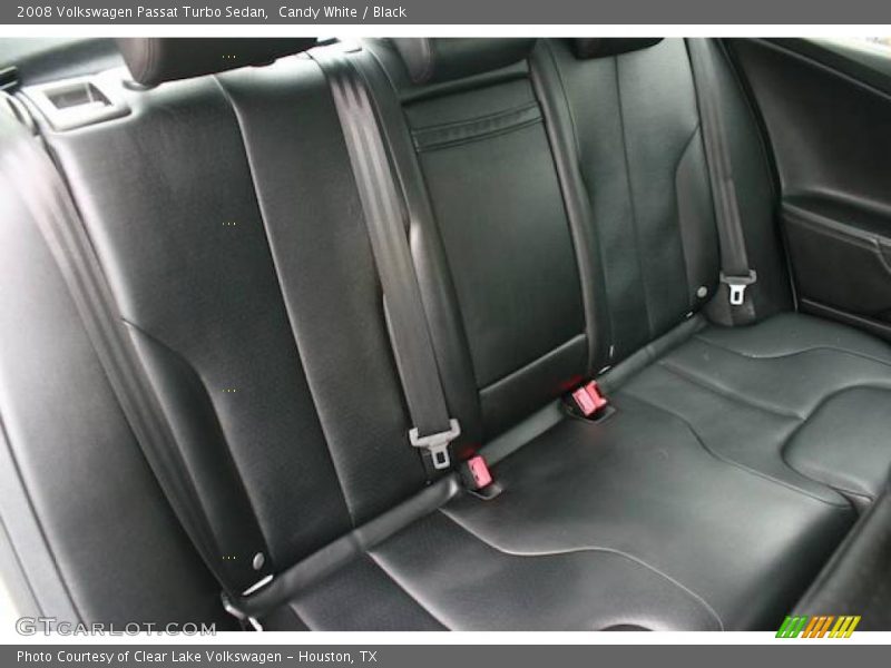 Candy White / Black 2008 Volkswagen Passat Turbo Sedan