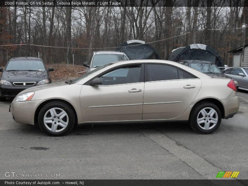 Sedona Beige Metallic / Light Taupe 2006 Pontiac G6 V6 Sedan